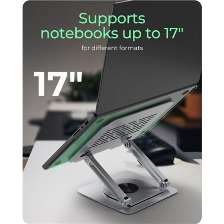 CY BOX IB-NH300-R supporto per notebook fino a 17