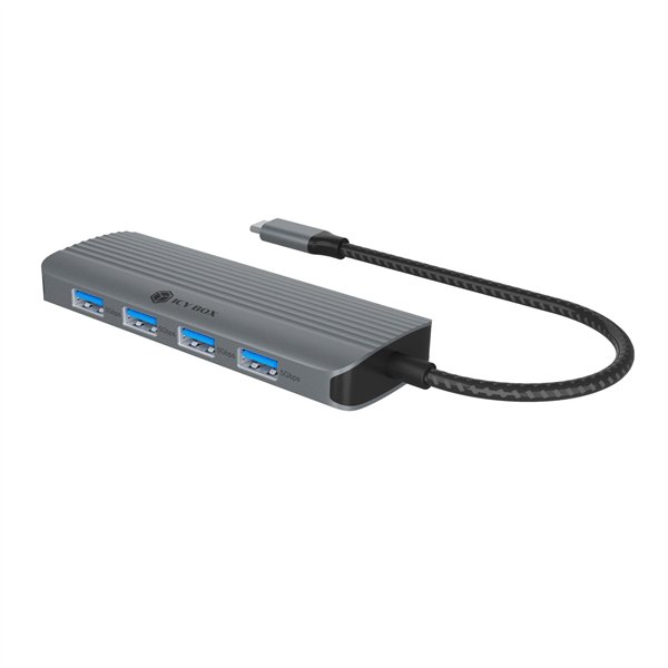 ICY BOX IB-DK4022a-CPD USB tipo C Docking station