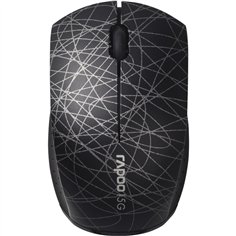 Rapoo 3300P Plus nero Super-Minimouse senza cavo