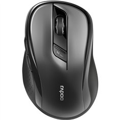 Rapoo M500 nero mouse wireless multi-mode tess.