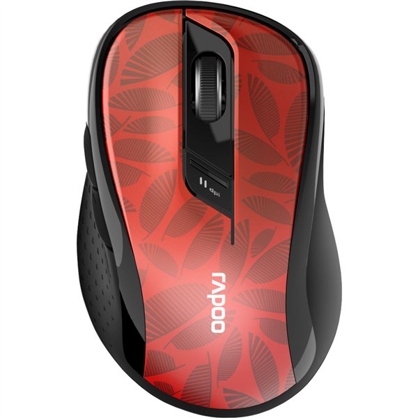 Rapoo M500 rosso scuro mouse wireless multi-mode