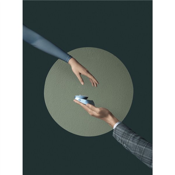 Rapoo Ralemo Air 1 blu Multimodus Mouse silenzioso