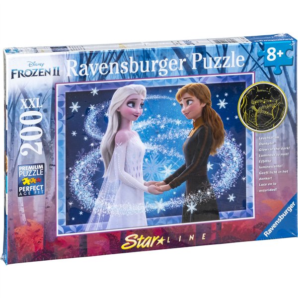 Ravensburger Frozen 200 p. XXL Incantevoli sorelle Starline