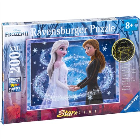 Ravensburger Frozen 200 p. XXL Incantevoli sorelle Starline