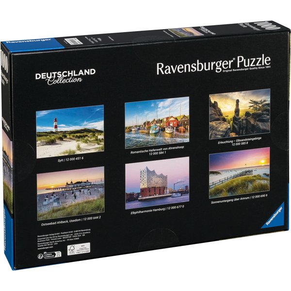 Ravensburger Baltic Resort Ahlbeck Usedom  1000 Pcs Puzzle