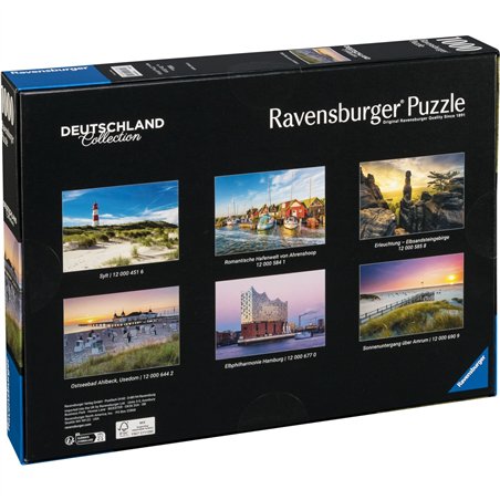 Ravensburger Baltic Resort Ahlbeck Usedom  1000 Pcs Puzzle