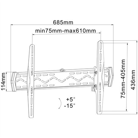 Reflecta PLANO Slim 60-6040T nero