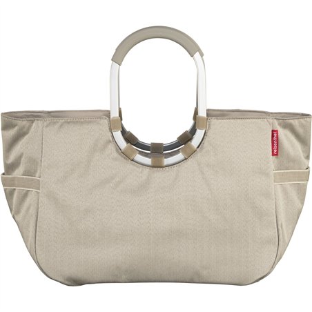 Reisenthel Loopshopper L herringbone sand