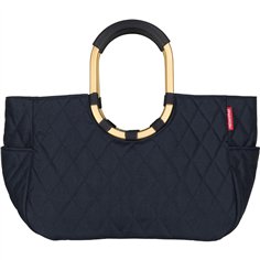 Reisenthel Loopshopper L rhombus midnight gold