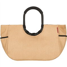 Reisenthel Loopshopper L Frame Raffia Black