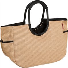 Reisenthel Loopshopper L Frame Raffia Black 2