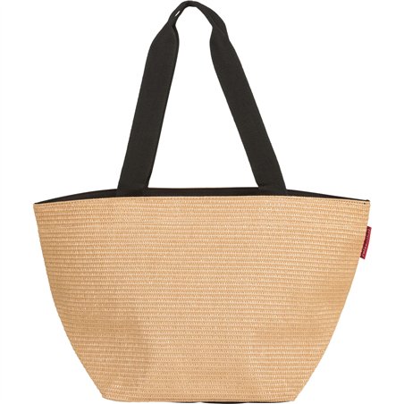Reisenthel Shopper M Raffia Black