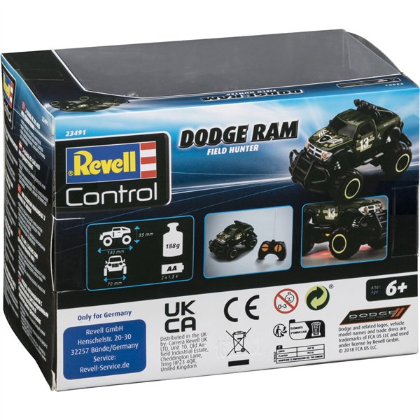 Revell RC Car Dodge RAM Field Hunter