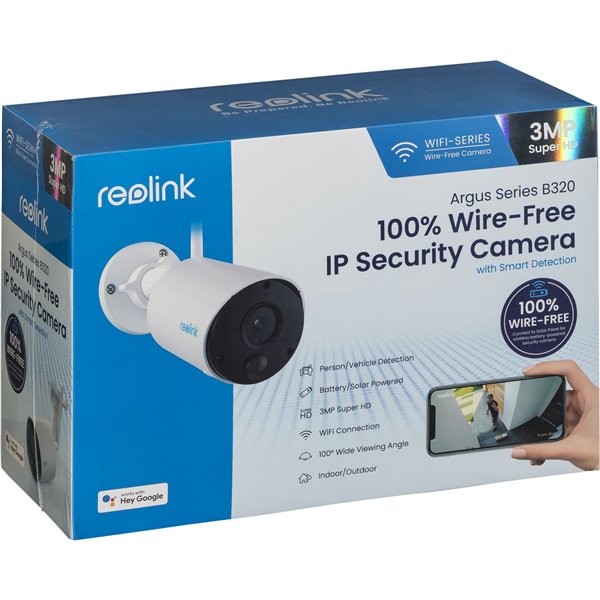 Reolink Argus Series B320 2K telecamera di sicurezza
