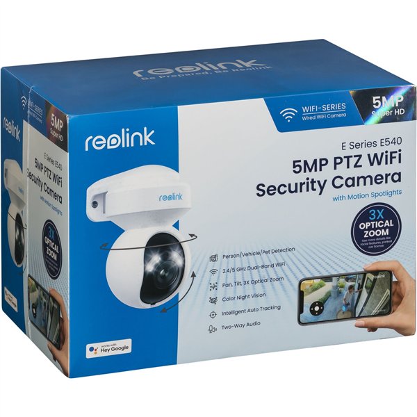 Reolink E Series E540 5MP PT Wi-Fi telecamera esterni