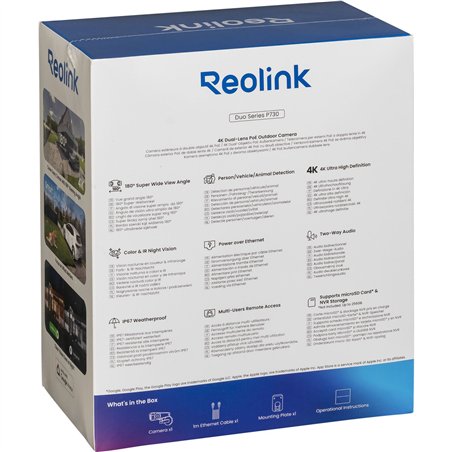 Reolink Duo Series P730 4K Dual-Objektiv PoE-Cam