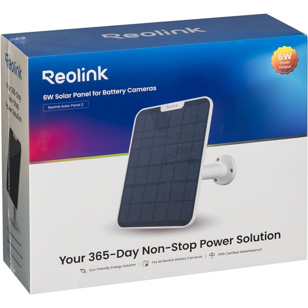 Reolink pannello solare 2-W 6W