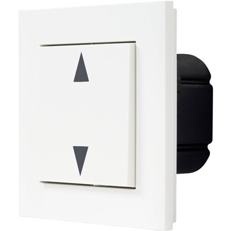 REV interruttore da tapparella compl.con cornice bia. Link2Home