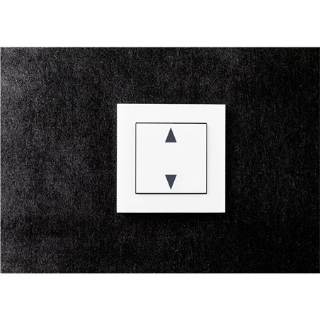 REV interruttore da tapparella compl.con cornice bia. Link2Home