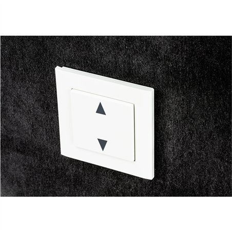 REV interruttore da tapparella compl.con cornice bia. Link2Home