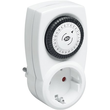 REV Timer mechanisch bianco