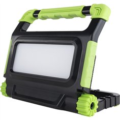 REV faro da lavoro LED a batt. Spot verde 20W con supporto 2