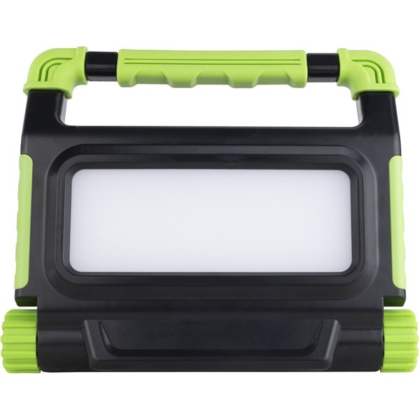 REV faro da lavoro LED a batt. Spot verde 20W con supporto