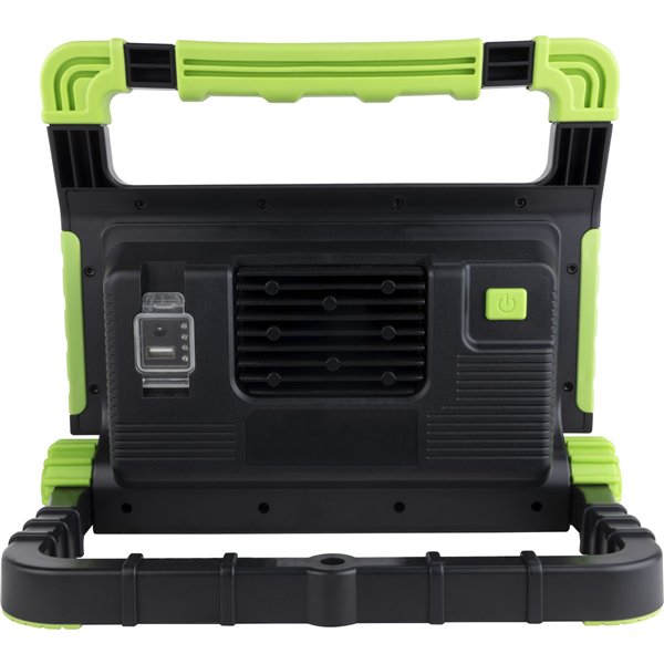 REV faro da lavoro LED a batt. Spot verde 50W con supporto