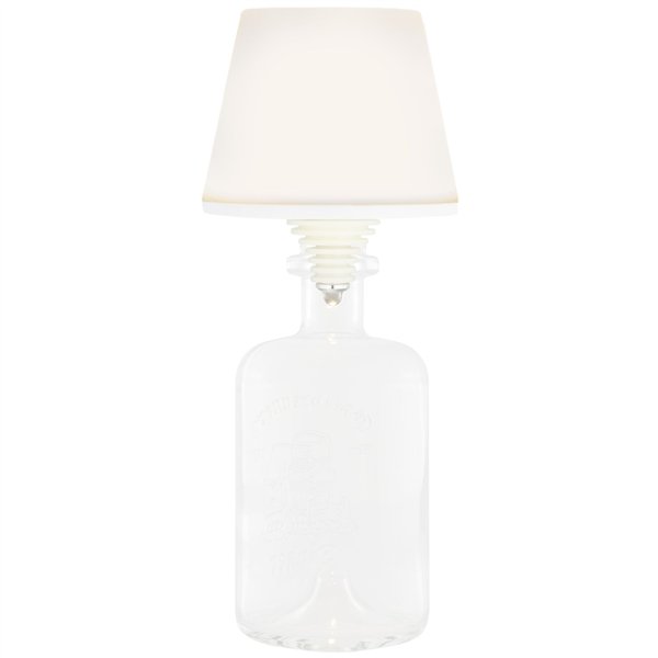 REV LED lampada bottiglia con batt. Lamprusco bianco/caldo