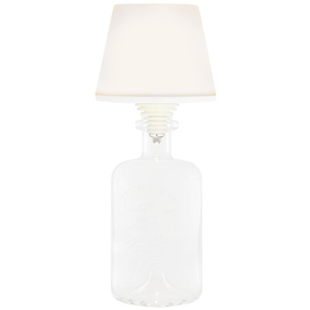 REV LED lampada bottiglia con batt. Lamprusco bianco/caldo