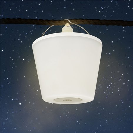 REV LED lampada bottiglia con batt. Lamprusco bianco/caldo