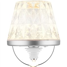 REV LED lampada a bott.con batt. Lamprusco Cristal RGBW 2