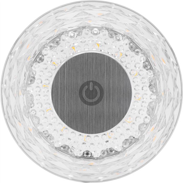 REV LED lampada a bott.con batt. Lamprusco Cristal RGBW