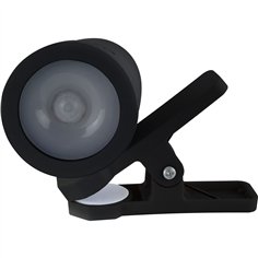 REV LED lampada c. clip a batt. c. interruttore, nero 2014100400 2