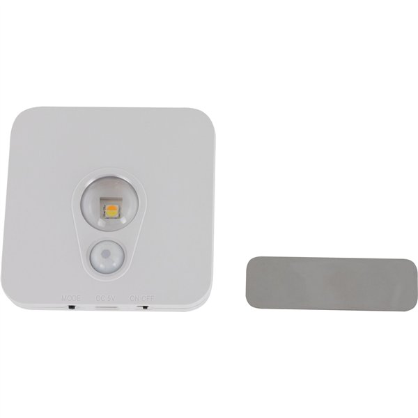 1x2 REV lamp. LED compatte batt. con sensore di movim. 2013100800