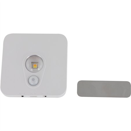 1x2 REV lamp. LED compatte batt. con sensore di movim. 2013100800