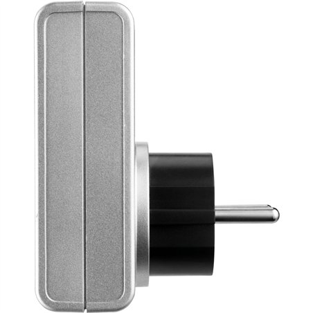 REV RC Plug Socket Set silver 3+1 3x1000W           0085010703