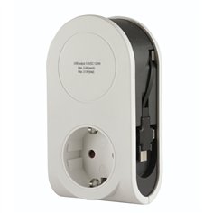 REV USB caricatore Flex 3in1 0,8 m +  1x presa