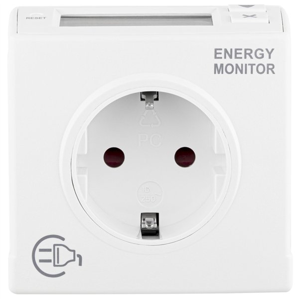 REV apparecchio misurazione energia bianco