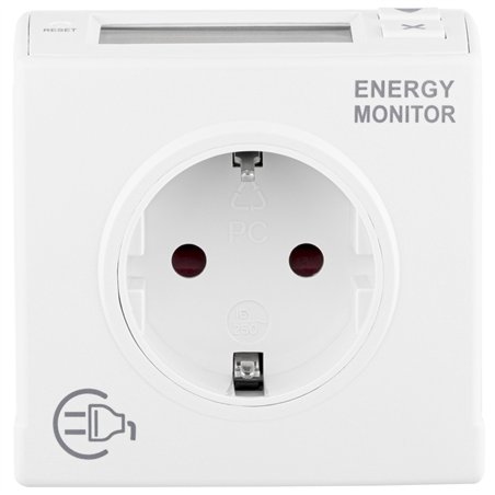 REV apparecchio misurazione energia bianco