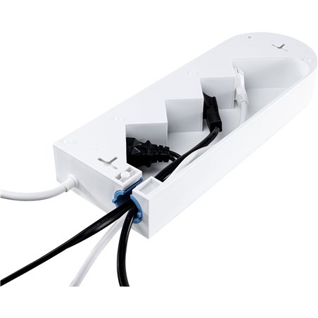 REV NoLook presa multipla bianco 48 prese interr. 1,4m 001540112