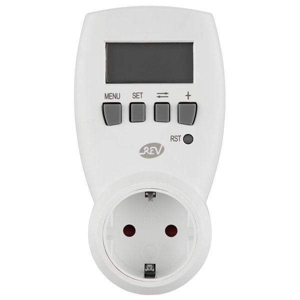 REV misuratore costi corrente digital compact bianco