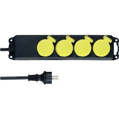 REV Presa multipla IP44 4-fold 1,4m