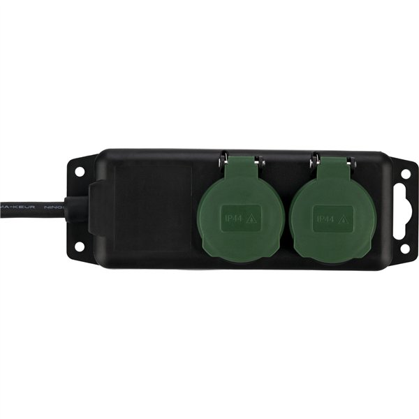 REV Presa multipla IP44 doppio 1,4m