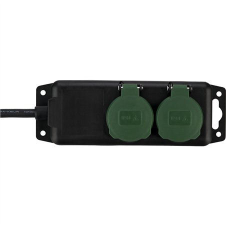 REV Presa multipla IP44 doppio 1,4m