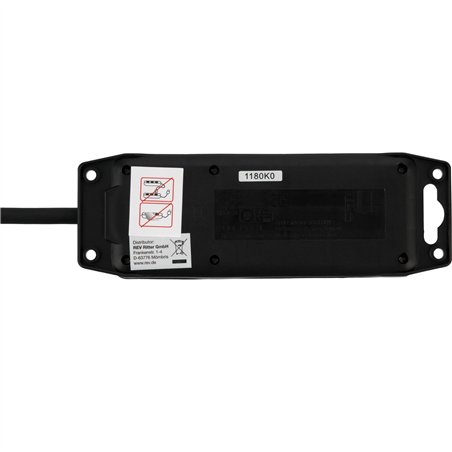 REV Presa multipla IP44 doppio 1,4m