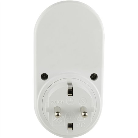 REV Adapter Plug with integr. LED-Dimmer,white EMD201 20270112
