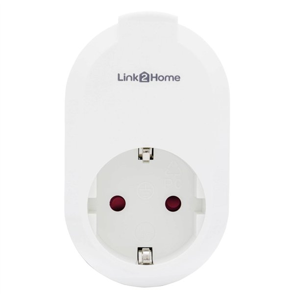 REV Link2Home presa & Timer bianco