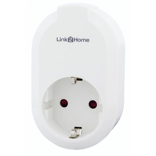 REV Link2Home presa & Timer bianco