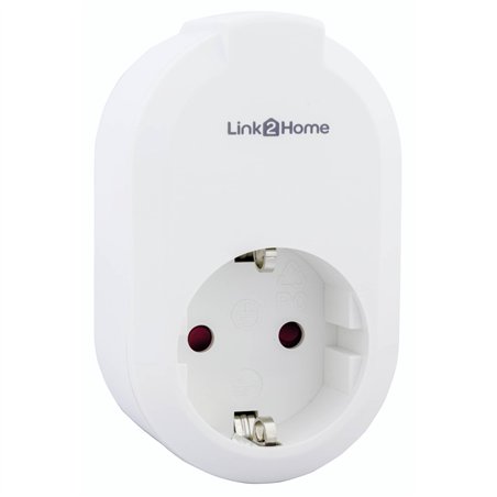 REV Link2Home presa & Timer bianco